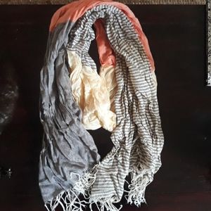 Multi colored scarf